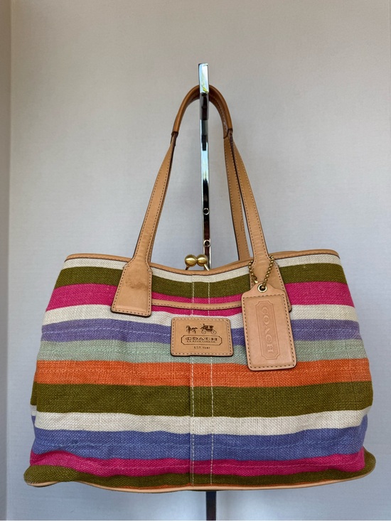 Coach Handbags - Coach Limited edition 10th Anniversary Hampton Satchel, multicolor.